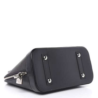 Louis Vuitton Epi Alma PM Black 4 of 9