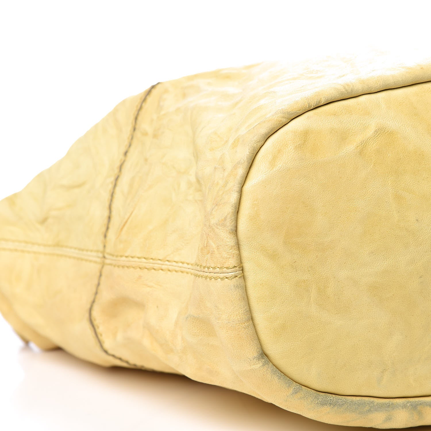 Givenchy Wrinkled Lambskin Medium Nightingale Yellow 12 of 28