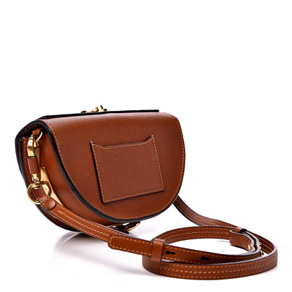 Chloe Calfskin Small Nile Bracelet Minaudiere Bag Caramel 2 of 8