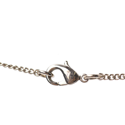 Chanel Crystal CC Pearl Drop Necklace Gold 5 of 6