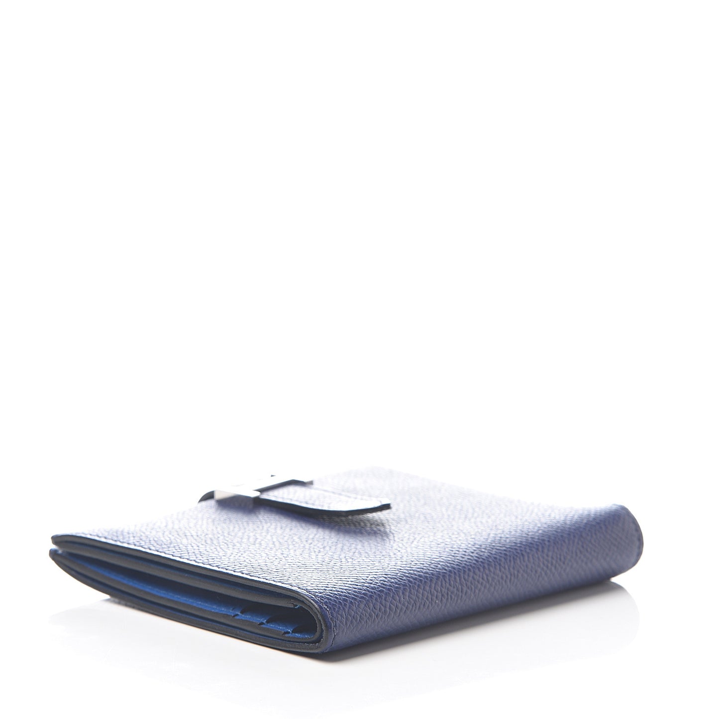 Epsom Bearn Verso Compact Wallet Bleu Encre Zellige