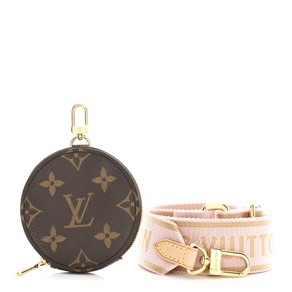 Louis Vuitton Monogram Multi Pochette Accessories Bandouliere Shoulder Strap Rose Clair 1 of 6