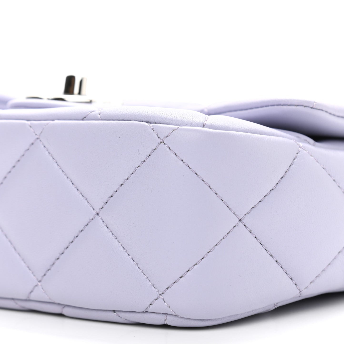 Lambskin Quilted Mini My Perfect Flap Light Purple