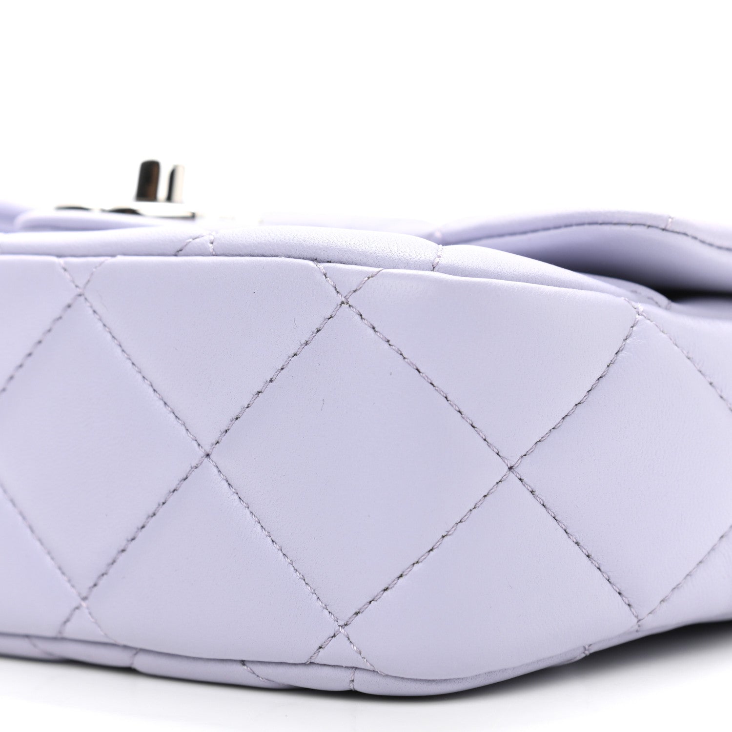 Chanel Lambskin Quilted Mini My Perfect Flap Light Purple 10 of 11