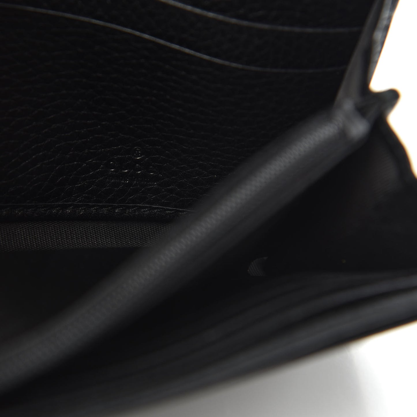Calfskin Animalier Continental Wallet Black