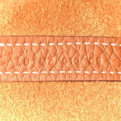 Hermes Taurillon Clemence Picotin Lock 22 MM Gold 7 of 11