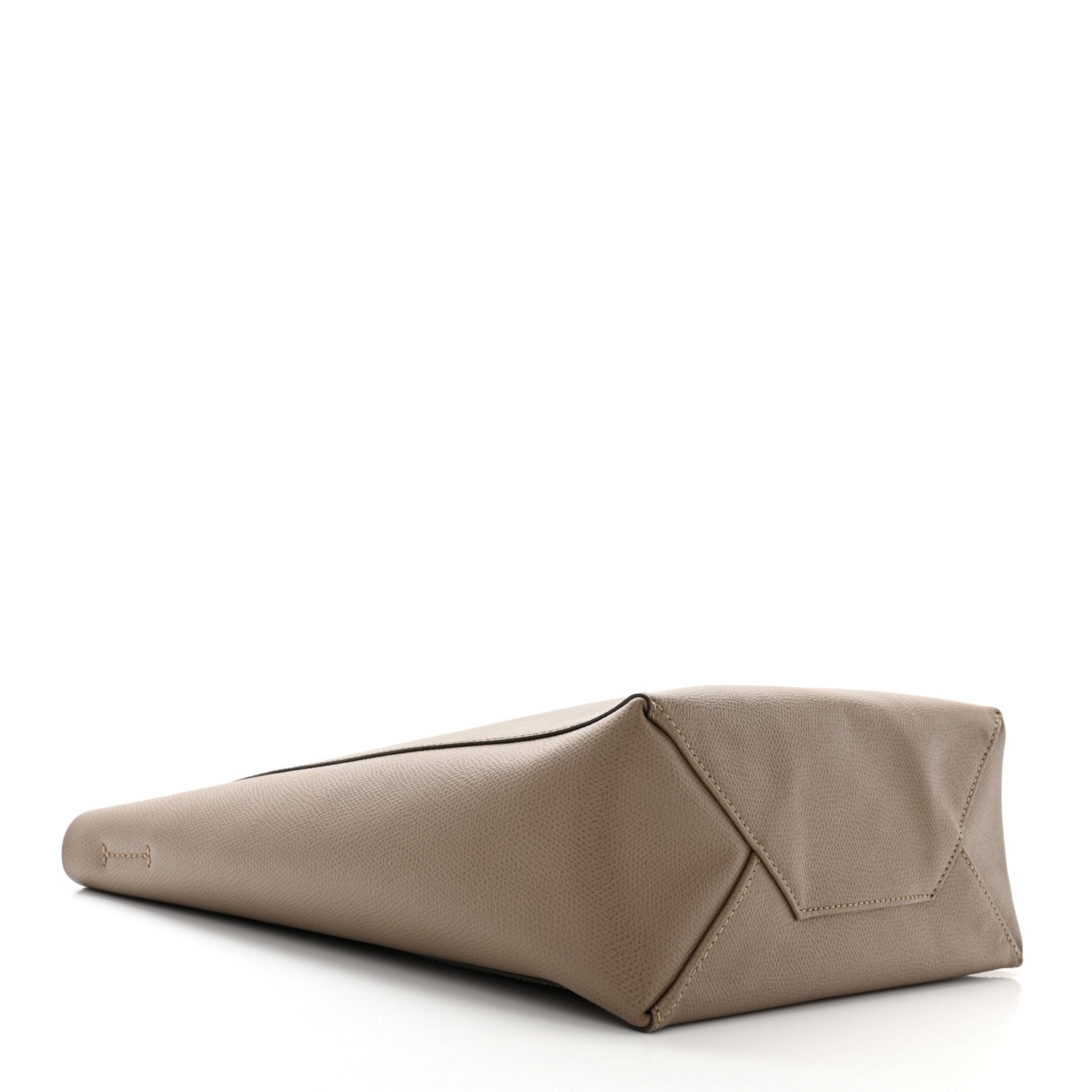 Celine Grained Calfskin Small Vertical Cabas Beige 4 of 10