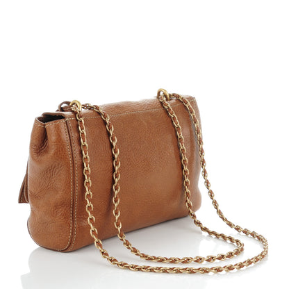 Mulberry Natural Calfskin Small Lily Flap Oak 3 of 8