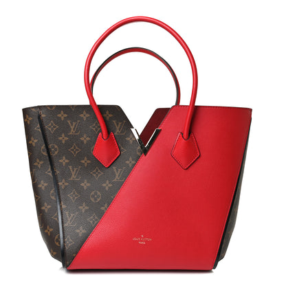 Louis Vuitton Calfskin Monogram Kimono Tote Cherry 1 of 12