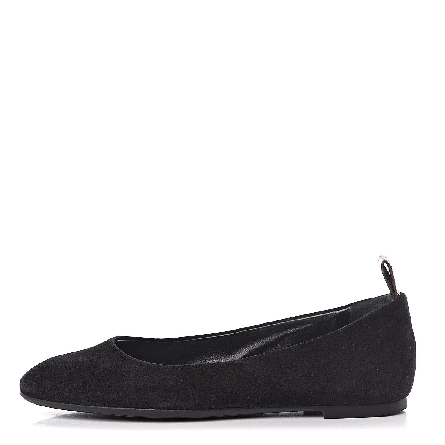 Louis Vuitton Suede Monogram Uniformes Ballet Flats 36.5 Black 1 of 11