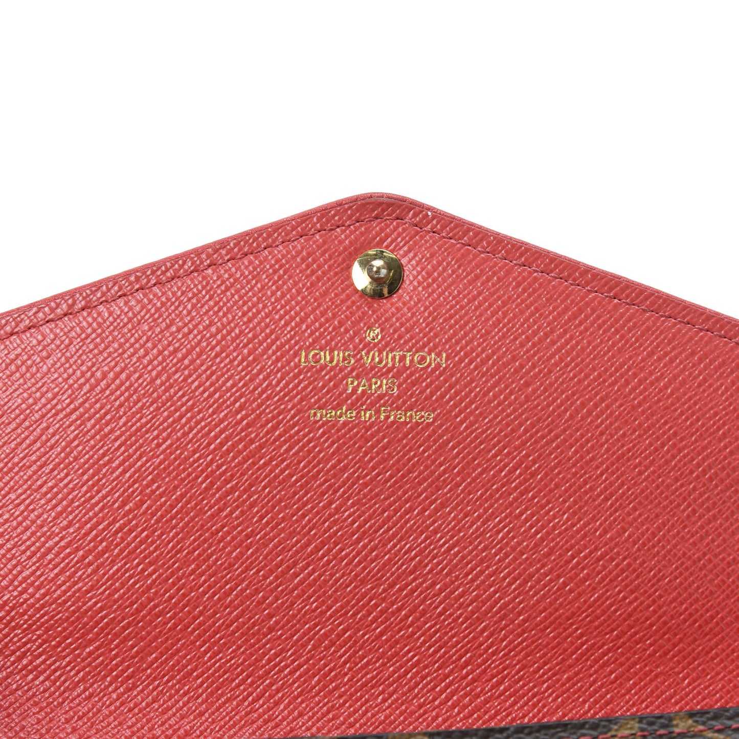 Monogram Sarah Retiro Wallet Cherry