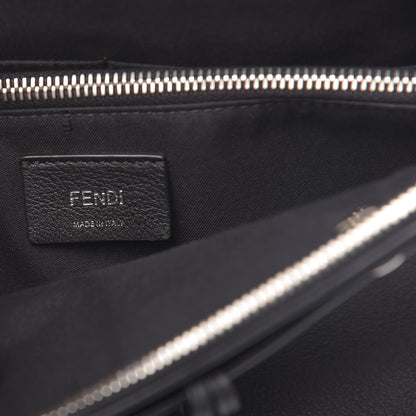 Fendi Vitello Dolce Medium By The Way Boston Bag Black 7 of 10
