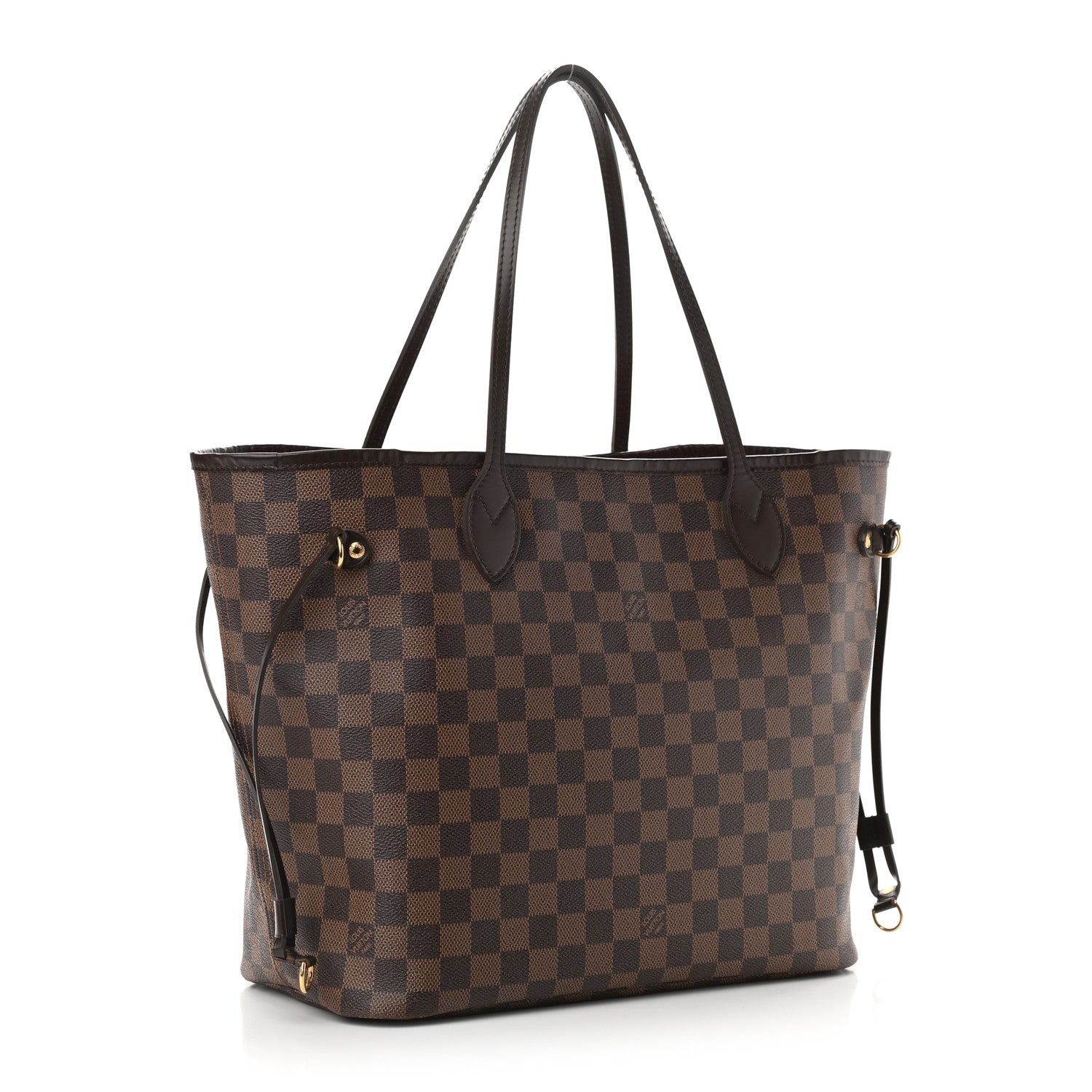 Louis Vuitton Damier Ebene Neverfull MM 3 of 9