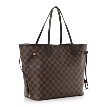 Louis Vuitton Damier Ebene Neverfull MM 3 of 9