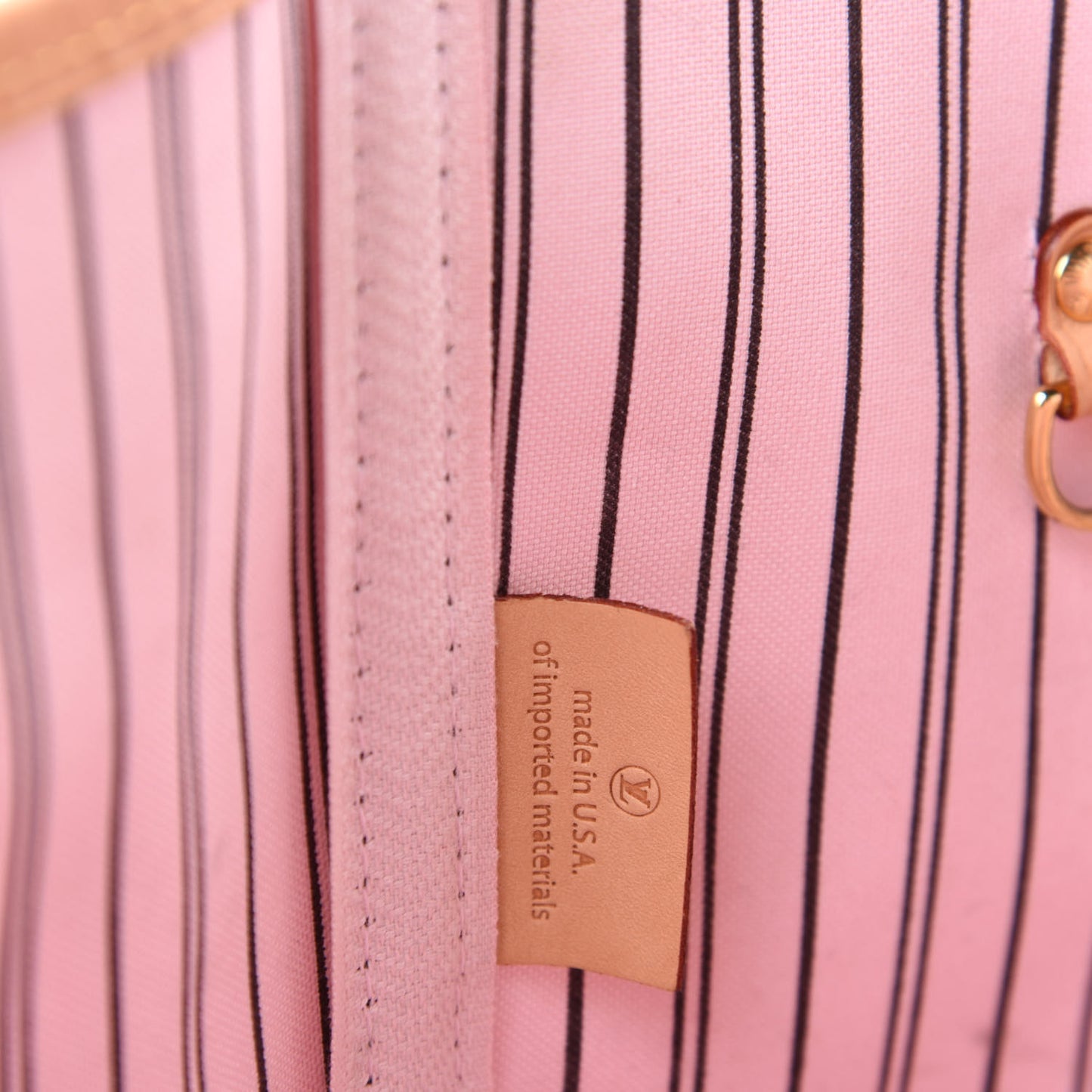 Monogram Neo Neverfull MM Rose Ballerine