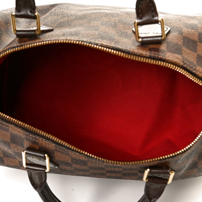 Louis Vuitton Damier Ebene Speedy 30 7 of 11