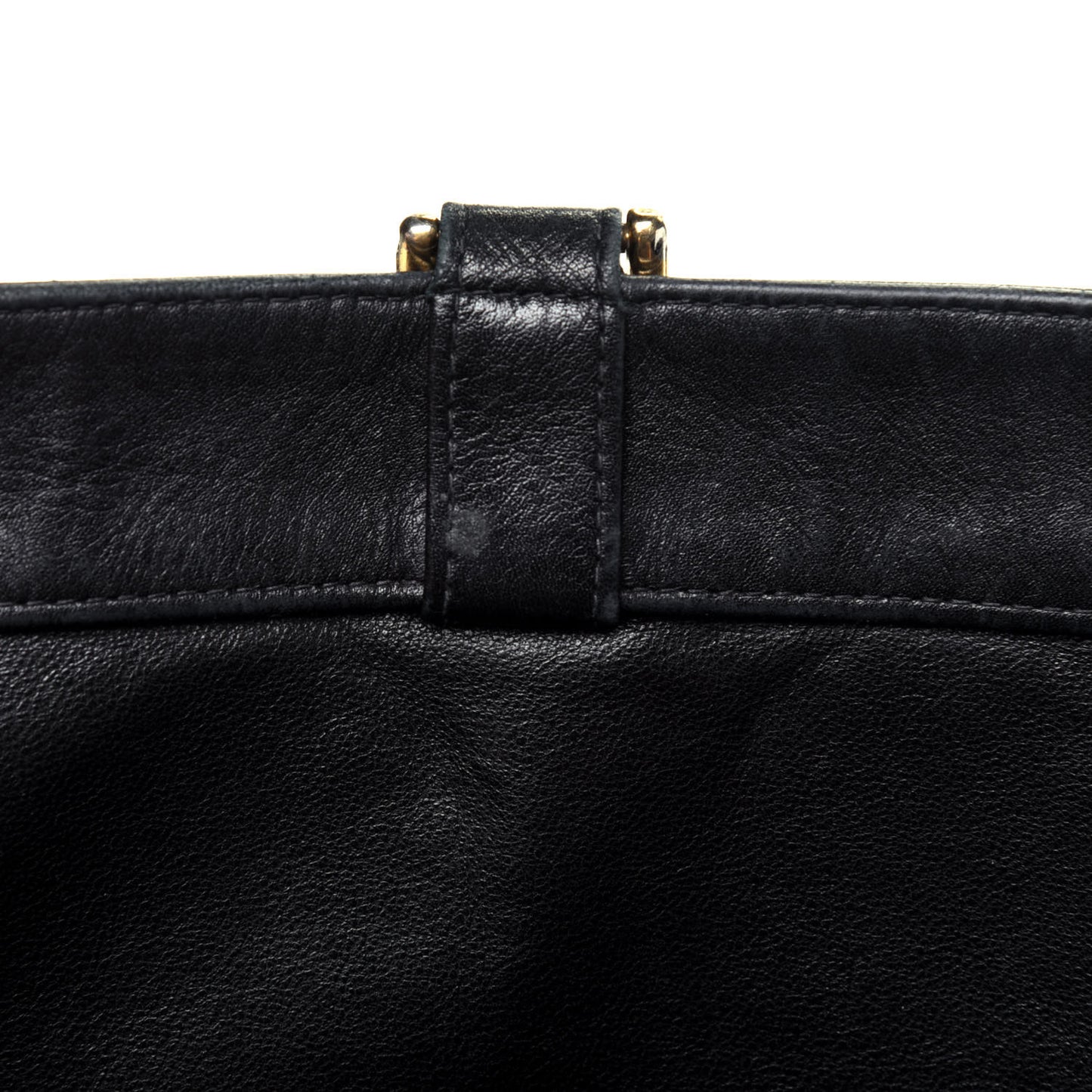 Lambskin CC Tote Black