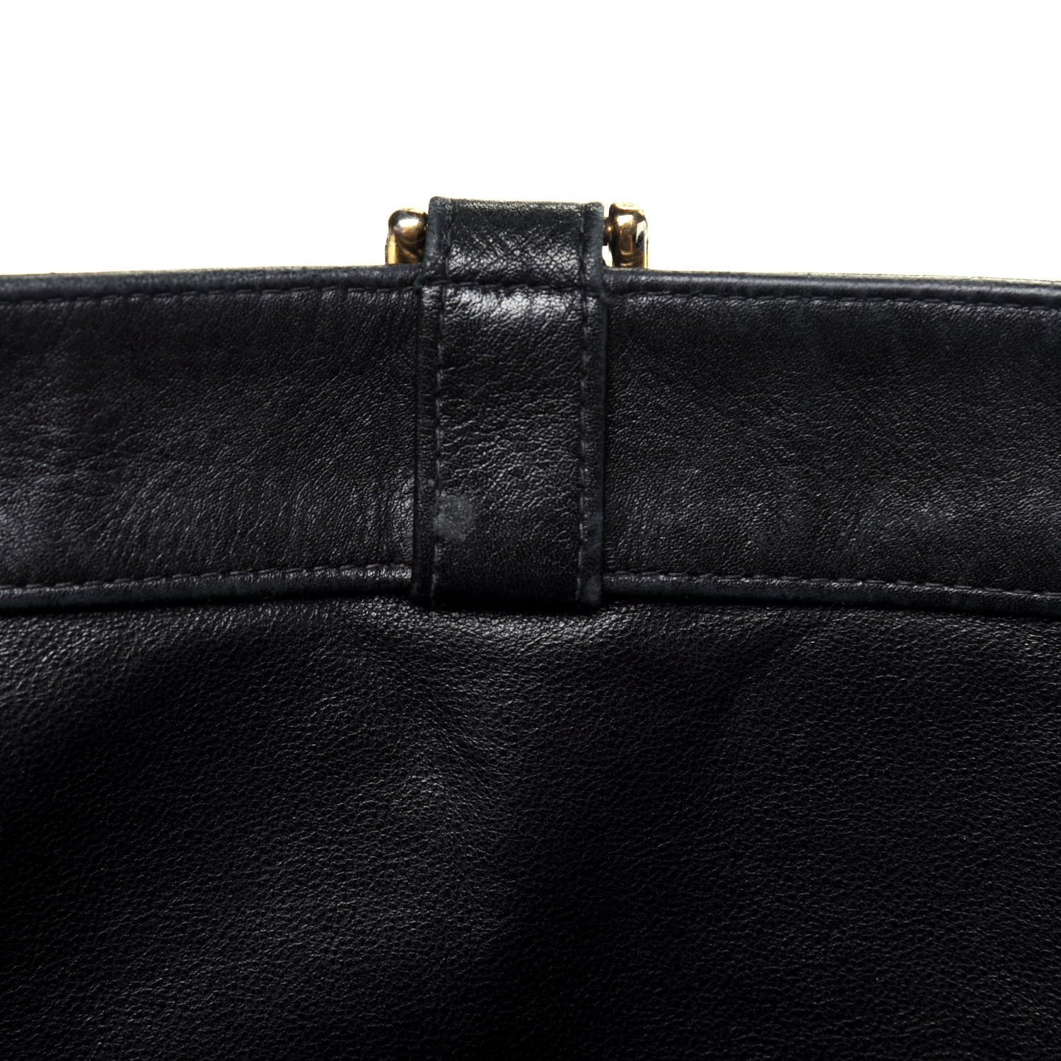 Chanel Lambskin CC Tote Black 13 of 23