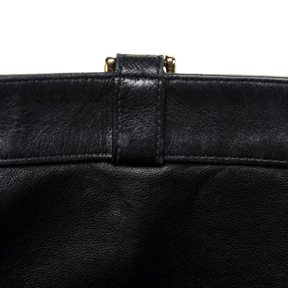 Chanel Lambskin CC Tote Black 13 of 23