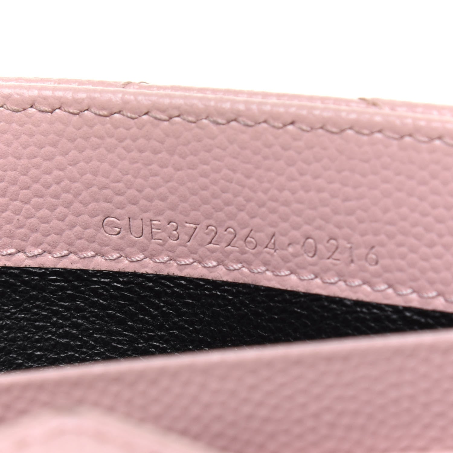 Saint Laurent Grain De Poudre Matelasse Chevron Monogram Flap Wallet Pale Pink 8 of 20
