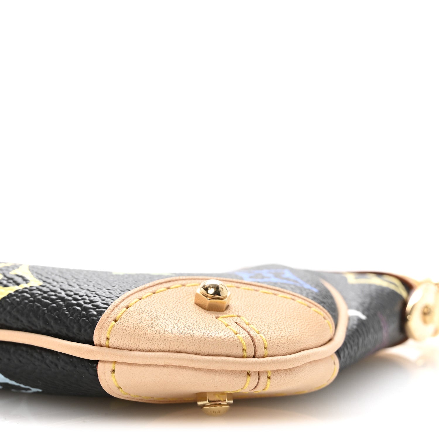 Louis Vuitton Monogram Multicolor Pochette Milla MM Black 8 of 9