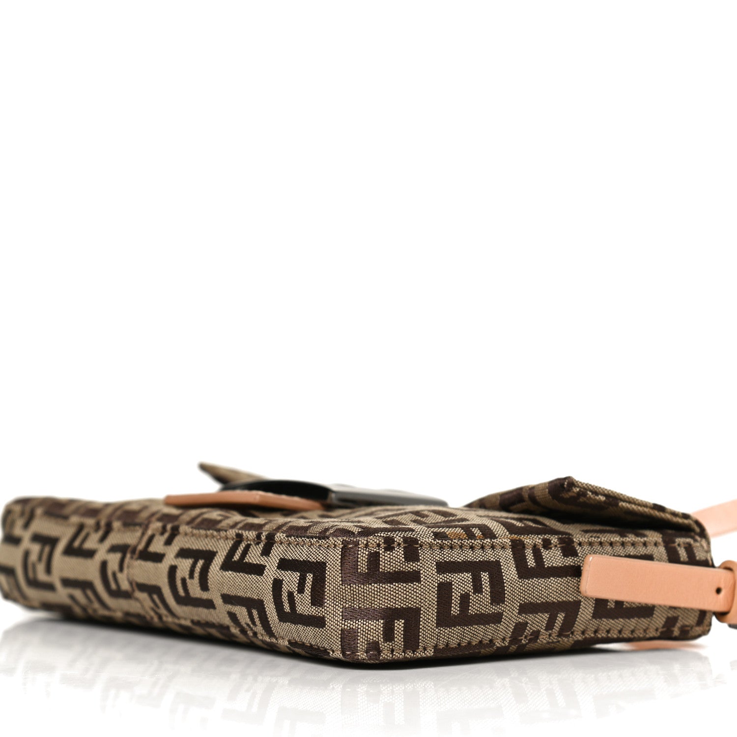 Fendi Zucchino Mini Baguette Brown 9 of 9