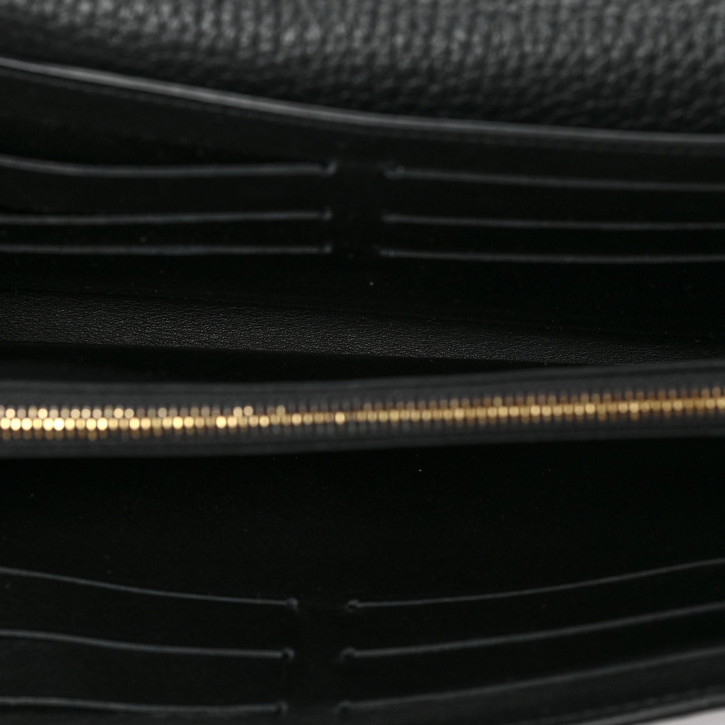 Taurillon Embellished Capucines Long Wallet Black