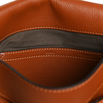 Chloe Calfskin Medium Marcie Round Crossbody Bag Tan 6 of 12