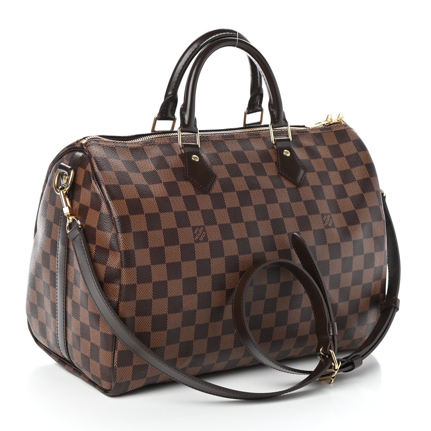 Louis Vuitton Damier Ebene Speedy Bandouliere 35 3 of 9