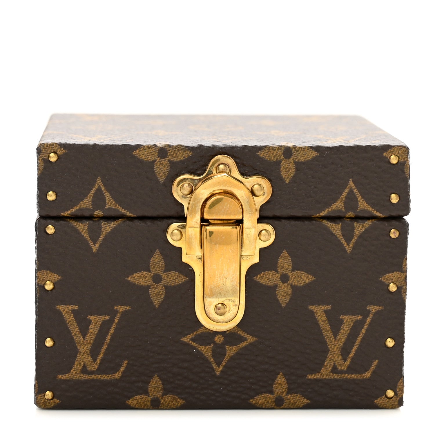 Louis Vuitton Monogram Ecrin Declaration Jewelry Box 1 of 7