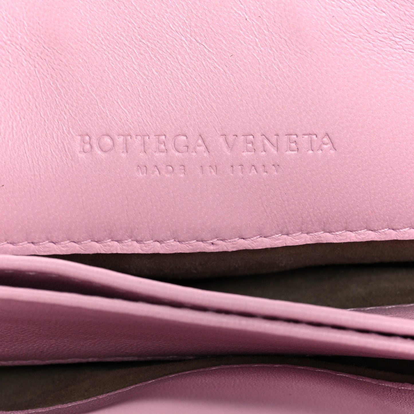 Nappa Intrecciato Baby Olimpia Shoulder Bag Dragee