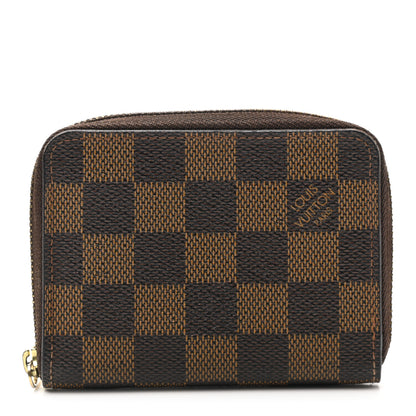Louis Vuitton Damier Ebene Zippy Coin Purse 1 of 6