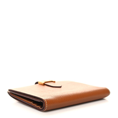 Hermes Epsom Bearn Compact Wallet Gold 4 of 12