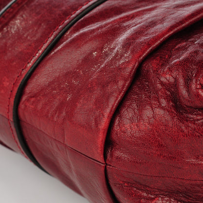 Chloe Lambskin Heloise Hobo Red 9 of 12