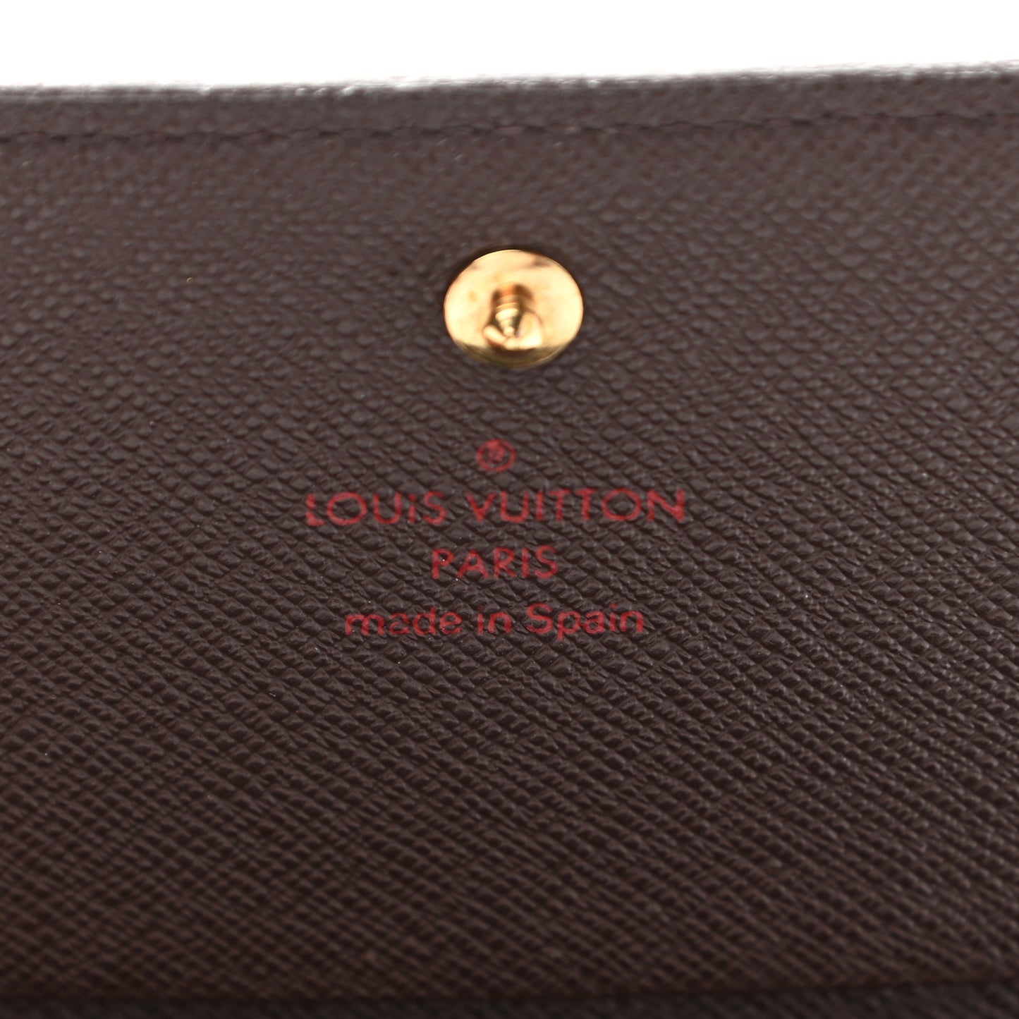 Damier Ebene Porte-Monnaie Tresor Wallet