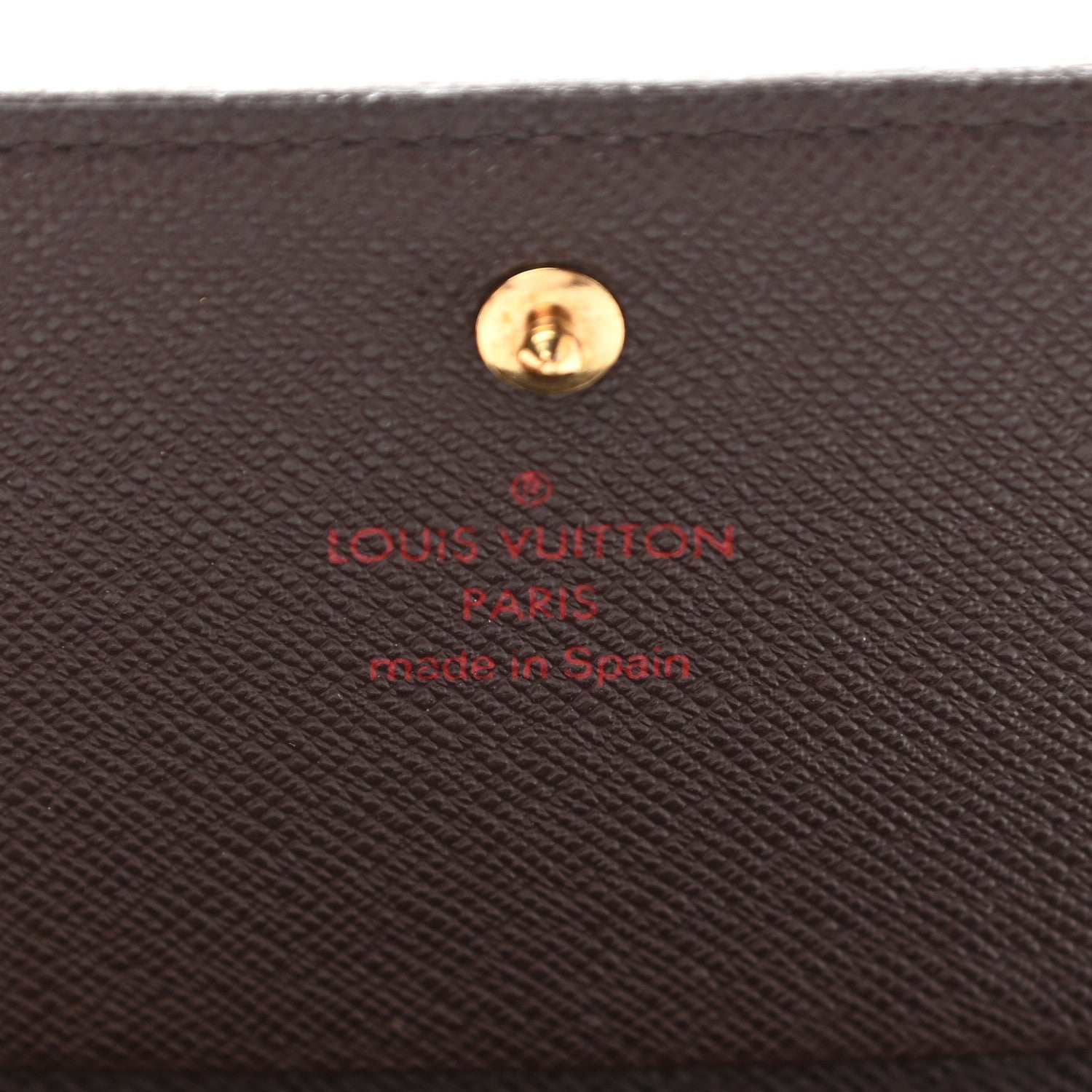 Louis Vuitton Damier Ebene Porte-Monnaie Tresor Wallet 7 of 12