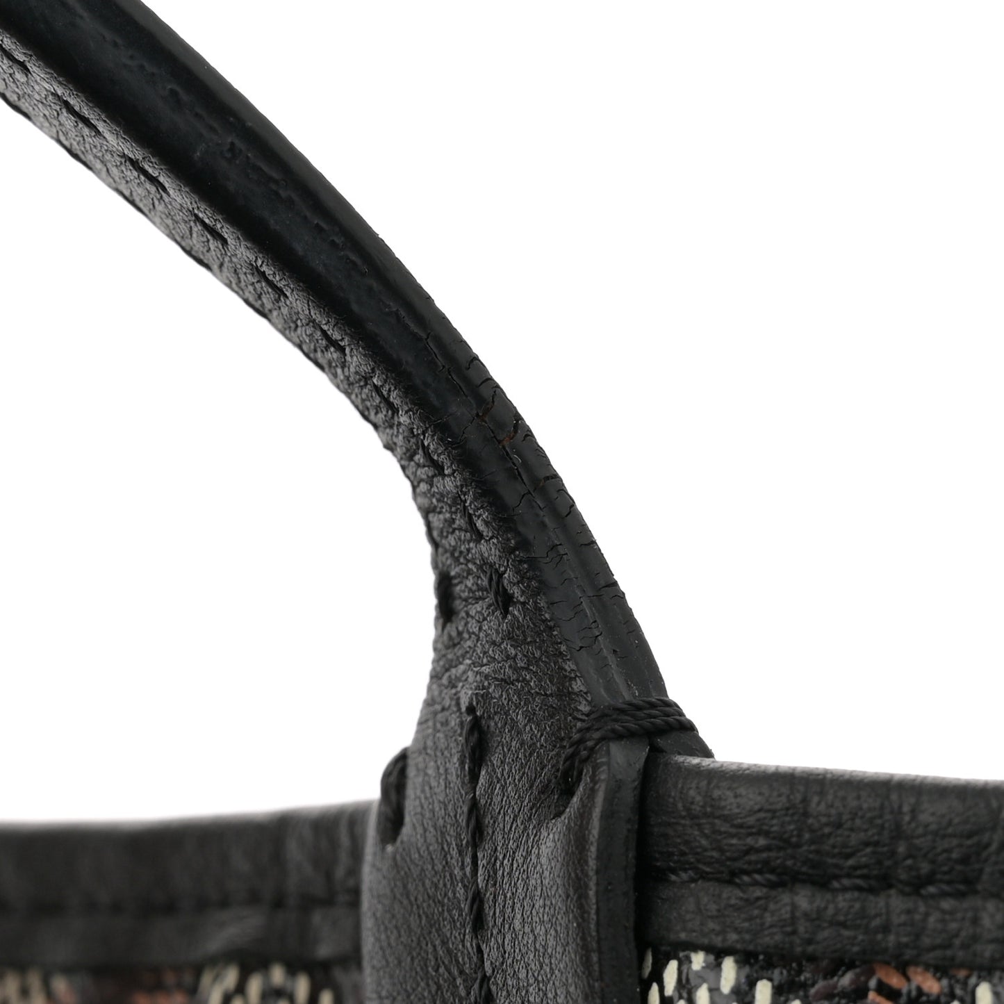 Goyardine Reversible Mini Anjou Black