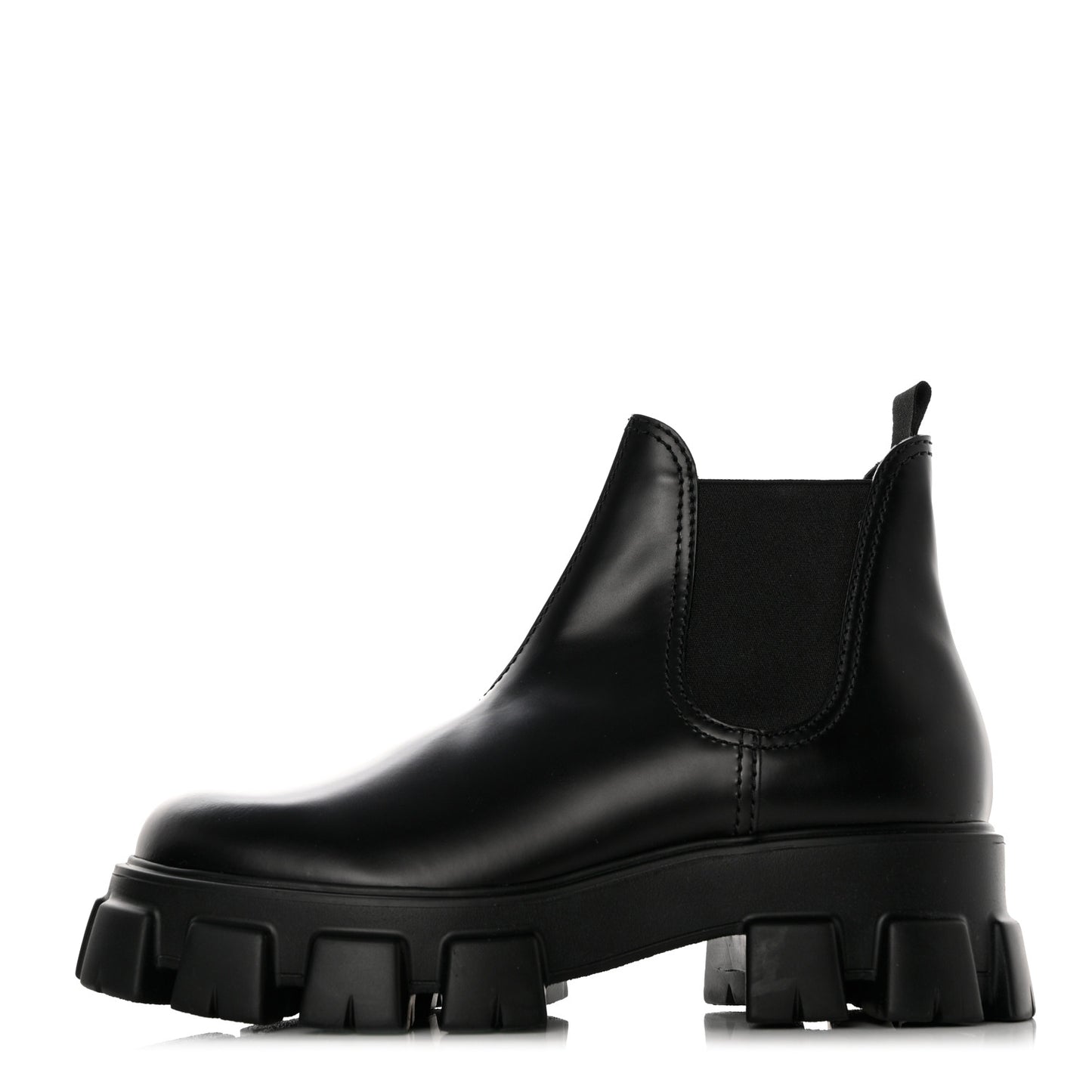 Spazzolato Rois Mens Monolith Chelsea 55mm Ankle Boots 9.5 Black