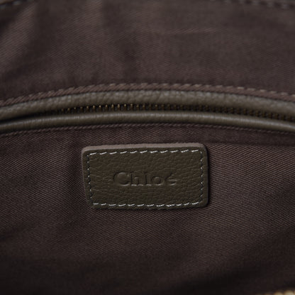Chloe Calfskin Medium Marcie Satchel Baobab Green 8 of 9