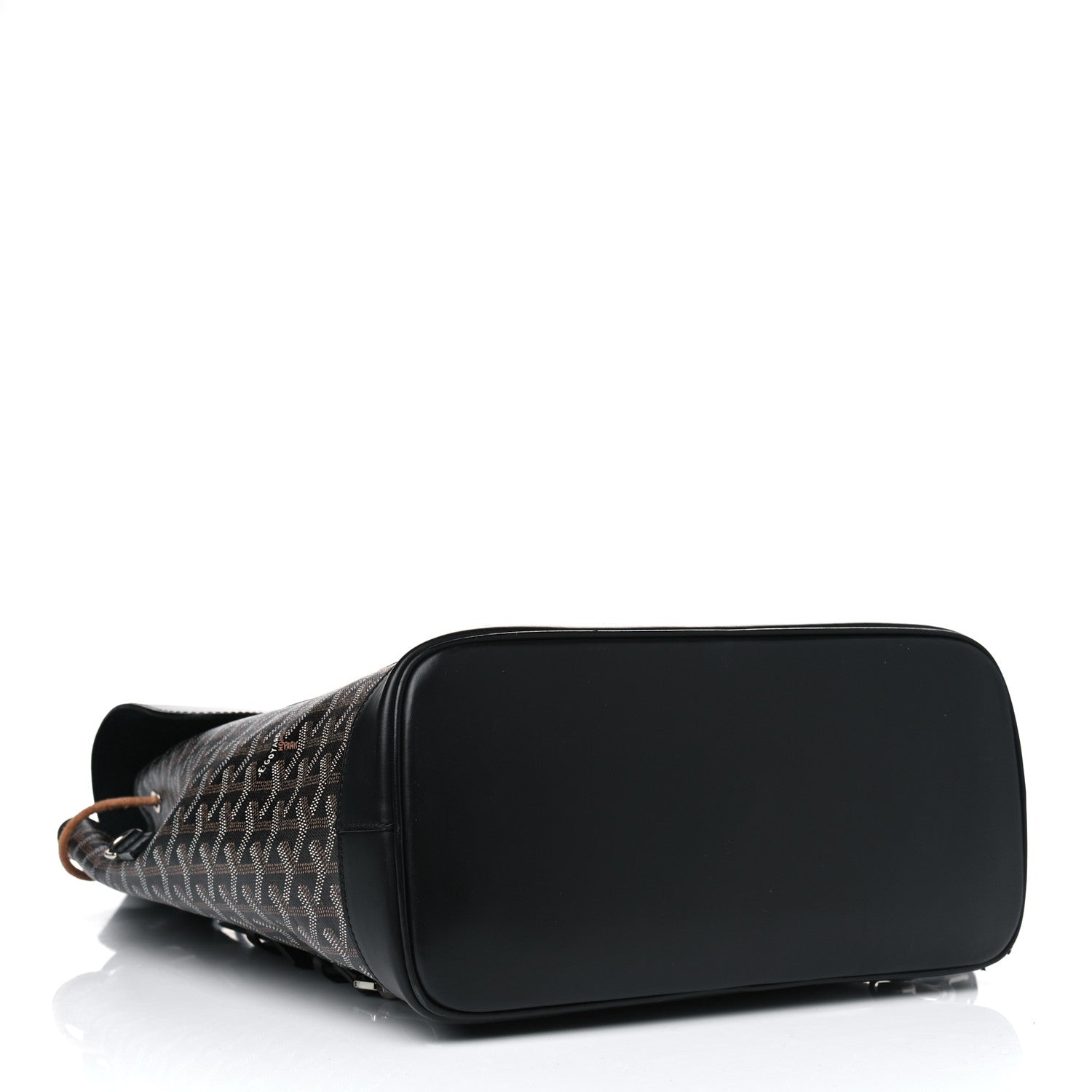 Goyard Goyardine Calfskin Alpin MM Backpack Black 3 of 12