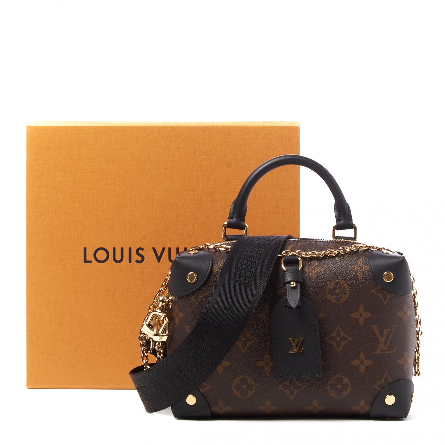 Monogram Petite Malle Souple Black