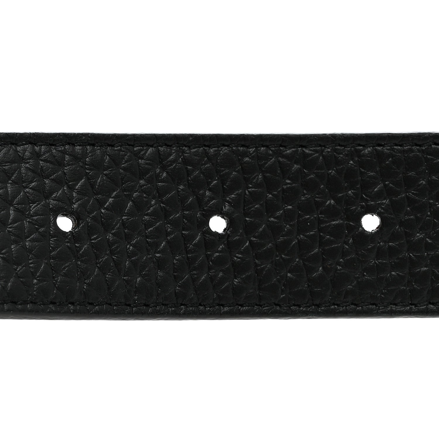Louis Vuitton Taurillon Calfskin 30mm LV Initiales Reversible Belt 80 32 Black 6 of 8