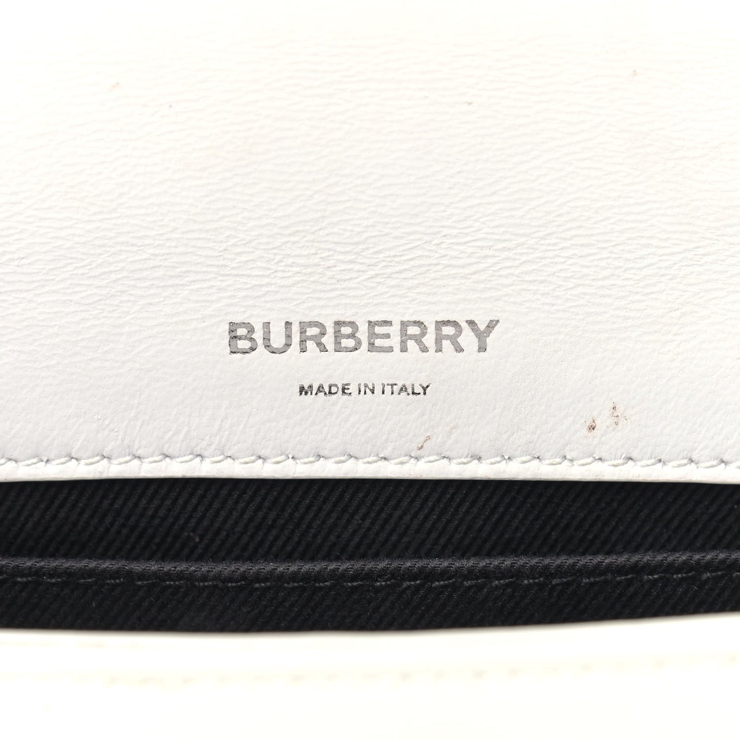 Patent Quilted Horseferry Print Small Lola Bag White
