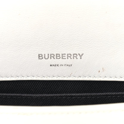 Burberry Patent Quilted Horseferry Print Small Lola Bag White 6 of 15