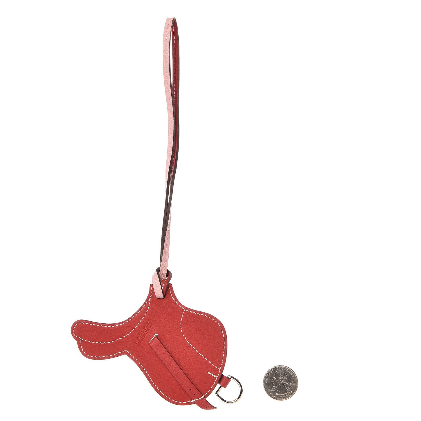 Swift Paddock Selle Horse Saddle Bag Charm Rouge Rose Sakura
