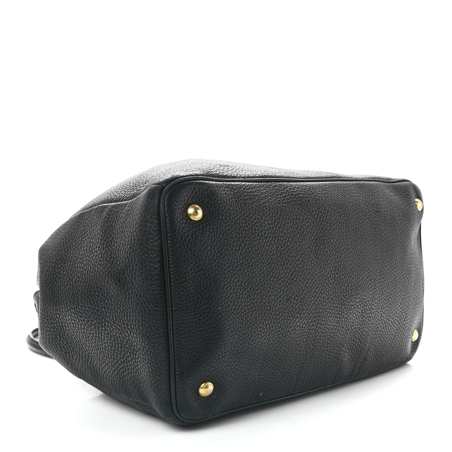 Vitello Daino Tote Black