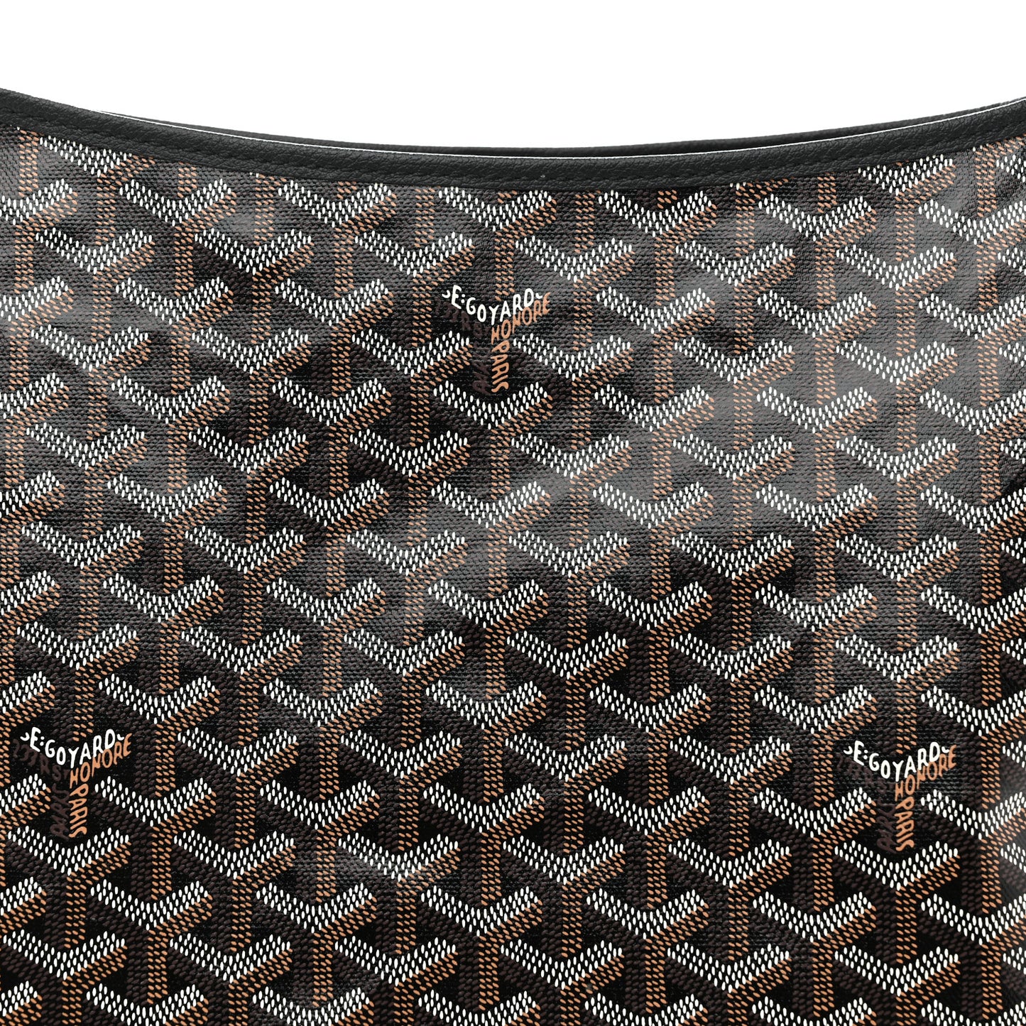 Goyardine Coeur Boheme Hobo Black