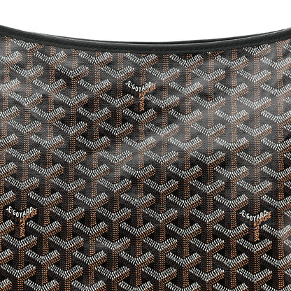 Goyard Goyardine Coeur Boheme Hobo Black 9 of 11