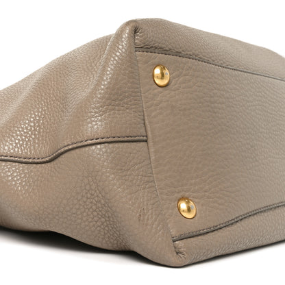 Miu Miu Vitello Daino Tote Visone 8 of 9