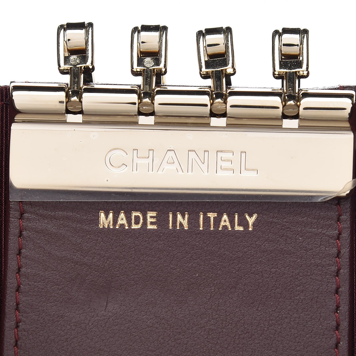 Chanel Caviar Quilted Classic 4 Key Holder Wallet Black 7 of 9